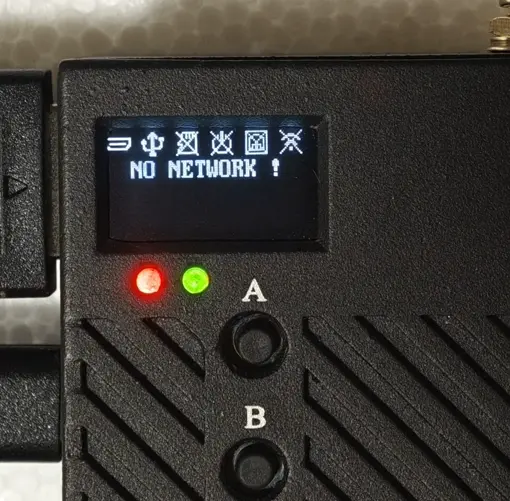 连接HDMI，显示屏显示